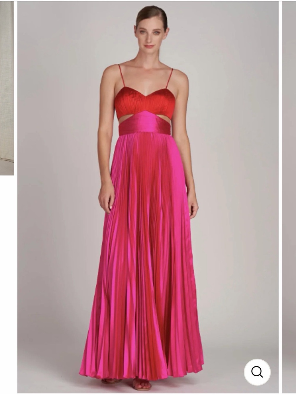 Elodie Gown in Magenta by AMUR